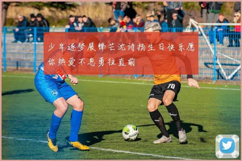少年逐梦展锋芒沈诗扬生日快乐愿你热爱不息勇往直前